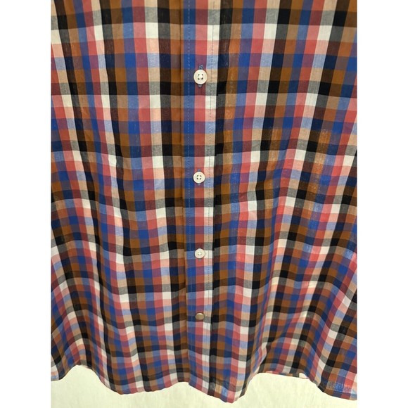 Matix Marc Johnson Signature Series Mens Size Medium Plaid Long Sleeve‎ Shirt - Picture 3 of 11